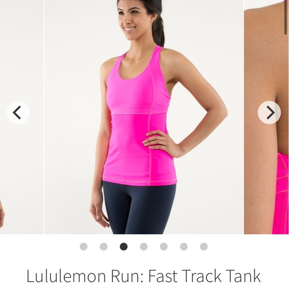 🍋HP🍋Lululemon pink fast track tank - Picture 3 of 14